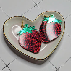 Candy Strawberry Earrings